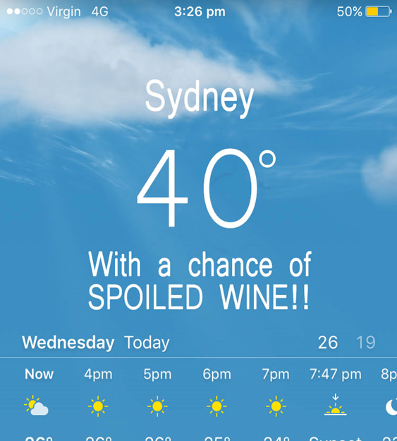 How to Store Your Wine in Sydney s Unpredictble Weather Wine